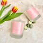Spring Equinox Crystal Candle | Tigerlily Scented, thumbnail 1 of 2