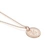 Personalised Wreath 18 K Rose Gold Plated Necklace, thumbnail 12 of 12