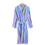 Women's Egyptian Cotton Dressing Gown Sunset, thumbnail 2 of 8
