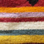 Handwoven Multi Coloured Wool Rug, thumbnail 7 of 9
