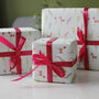 Wildflower Print Eco Friendly Luxury Wrapping Paper, thumbnail 4 of 11