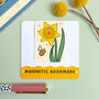 March Magnetic Birth Flower Bookmark Daffodil, thumbnail 1 of 7