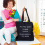 All You Need Is Personalised Tote Bag, thumbnail 2 of 7
