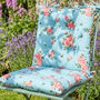 Floral Indoor Outdoor Seat Pad Cushion Collection, thumbnail 3 of 4