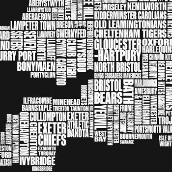 Standard UK Women's Rugby Union Team Map, 4 of 7
