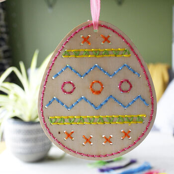 Cross Stitch Easter Egg Decoration Activity Set, 7 of 9