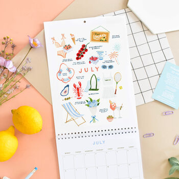 2026 Slow Living Wall Calendar, 8 of 12