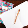 Flamboyance Of Flamingos Print A5 Lined Journal, thumbnail 2 of 10