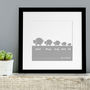 Personalised Flock Of Sheep Family Print, thumbnail 3 of 8