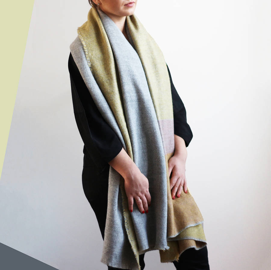 Personalised Blanket Shawl /Out Of Stock/ By Studio Hop