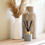 Personalised Matt Grey Diffuser Bottle And Reed Set, thumbnail 8 of 8