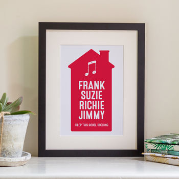 Family Home Print Personalised, 5 of 9