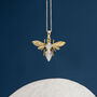 9ct Mixed Gold Bee Necklace, thumbnail 2 of 12