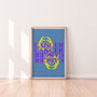 Cancer Typography Zodiac Print, thumbnail 3 of 6