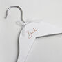 Personalised Wedding Hangers, thumbnail 3 of 8