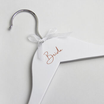 Personalised Wedding Hangers, 3 of 8