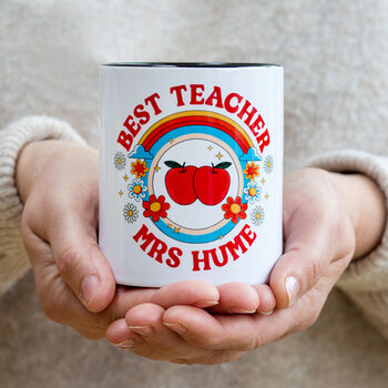 Personalised Retro Pen Pot For Teacher, 2 of 6