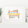Personalised Family Word Cloud Print, thumbnail 9 of 11