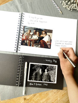 Personalised In Loving Memory Guest Book, 5 of 9