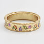 Gold Folksy Floral Ring, thumbnail 4 of 7