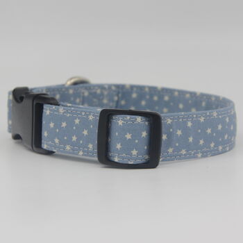 Light Blue Star Dog Collar, 3 of 8