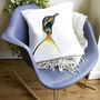 Inky Penguin Large Luxury Cushion And Pad, thumbnail 1 of 3