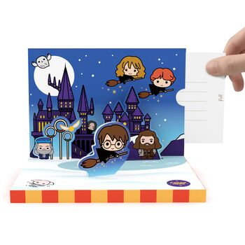 Hogwarts In The Snow Music Box Card, 2 of 4