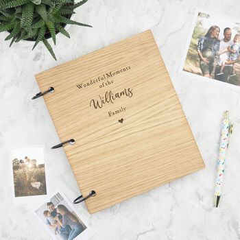 Personalised Family Photo Album For Mum, 9 of 10