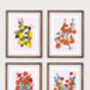 Nudicaule Vase Bouquet Eco Print. One Print = One Tree, thumbnail 5 of 6