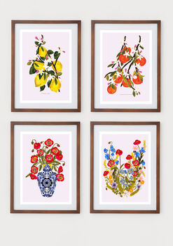 Nudicaule Vase Bouquet Eco Print. One Print = One Tree, 5 of 6