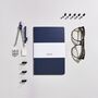 Slim Eco Friendly Notebook / Blue, thumbnail 1 of 6