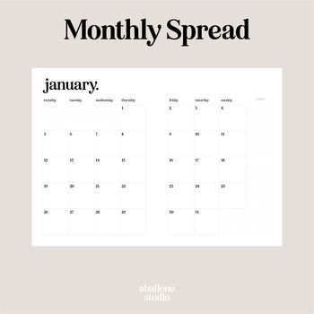 2026 Diary Weekly Planner A5 Hardback Organiser, 4 of 12