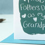 First Father's Day As My Grandpa Card, thumbnail 3 of 8