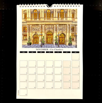 2026 Glasgow Calendar, 12 of 12