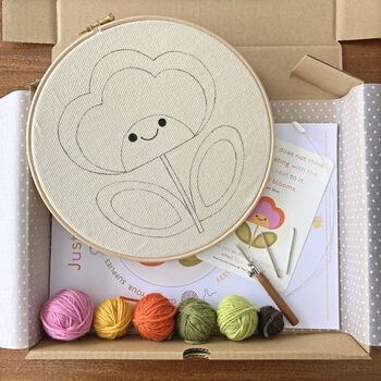 'Bloom' Punch Needle Embroidery Craft Kit, 4 of 9