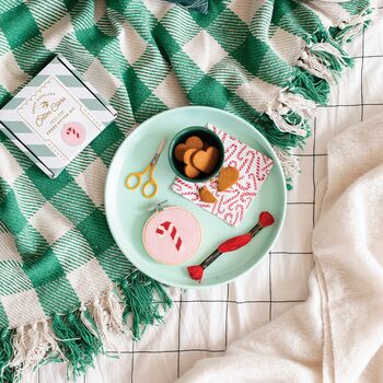 Candy Cane Cross Stitch Kit, 4 of 5