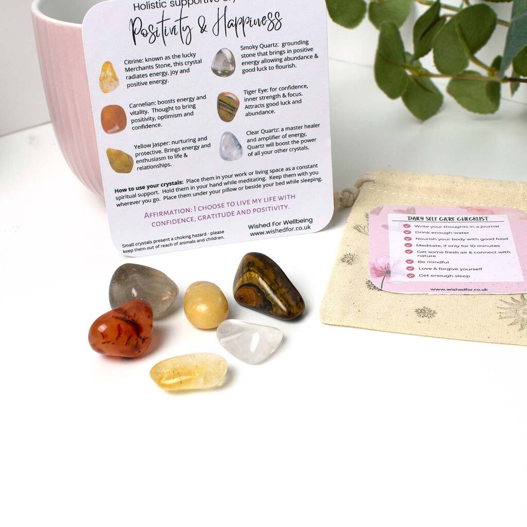 Positivity Crystals Wellbeing Kit, 1 of 7