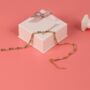 Gemma Xo Crystal Cross Choker Necklace In Gold, thumbnail 5 of 6