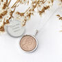 50th Birthday 1976 Halfpenny Coin Necklace, thumbnail 3 of 12