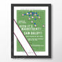 Bolton Wanderers Dalby Goal Poster, thumbnail 6 of 6