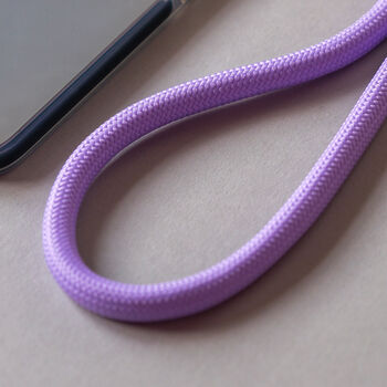 Purple Phone Strap Universal Crossbody Rope Lanyard, 3 of 3