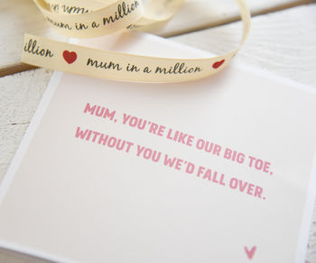 Funny Personalised Card For Mum, 5 of 5