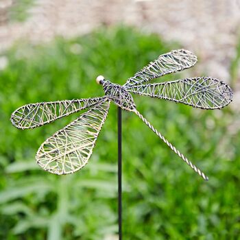 Tramea Metal Dragonfly Garden Stake Decoration, 4 of 7