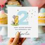 2nd Birthday Card Winnie The Pooh Daughter *Fully Personalised, thumbnail 2 of 2