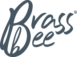 Brass bee logo