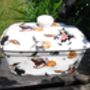 Lidded Butterdish In Hubble Bubble Witches Design, thumbnail 2 of 7
