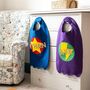 Superhero Cape In Felt, Personalised With Full Name, thumbnail 2 of 11