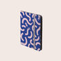 Blue Squiggles Vegan Leather iPad Pro Folio Case, thumbnail 5 of 7