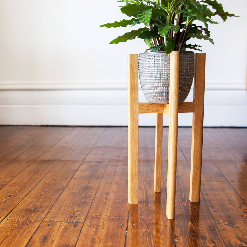 Plant Stands By James Design, Wooden Plant Stands Indoor Uk