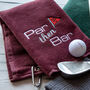 Par Then Bar Novelty Golf Towel, thumbnail 1 of 11